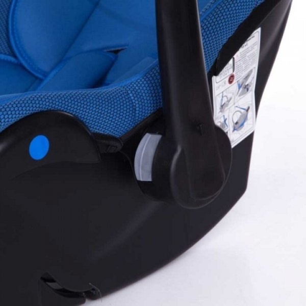 Детское автомобильное кресло Lora группа 0+, 0-13 кг., 0-1,5 лет, цвет - голубой  
